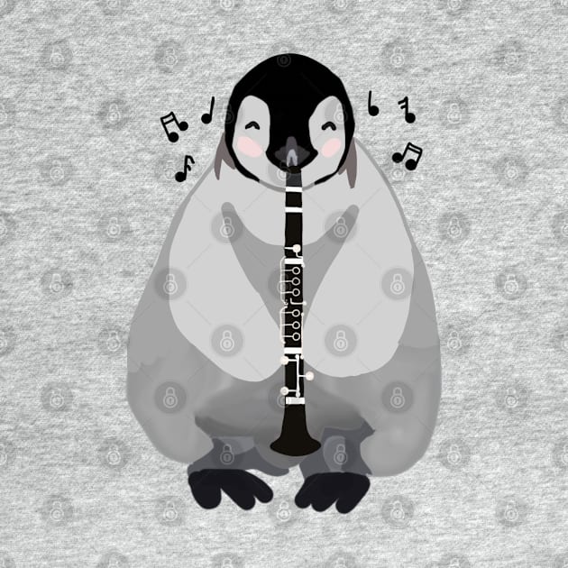 Clarinet Penguin by Artstuffs121